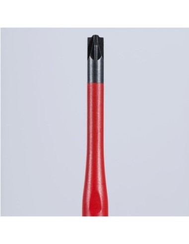 Destornillador (Slim) PlusMinus Pozidriv mango aislante en dos componentes, según norma VDE bruñido 187 mm KNIPEX 98 25 01 SLS