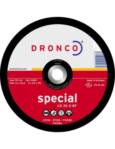 Disco de corte CS 30 S Special-piedra
