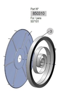 850310, RESORTE ENR.MONOBRAZO 10m
