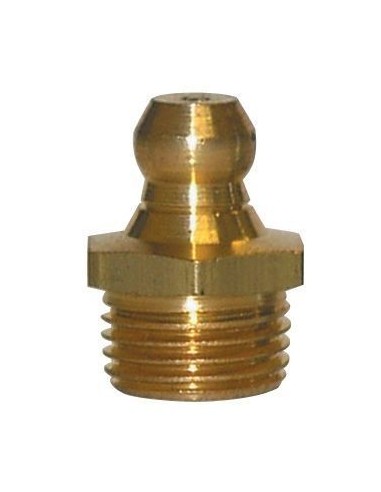 Engrasador hidráulico recto auto-roscante DIN 71412 tipo AS (en caja de 100 uds)