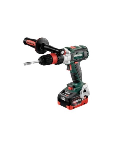 GB 18 LTX BL Q I Taladro/roscador de batería/18V 2x LiHD Cargador ASC 145 metaBOX 145 L
