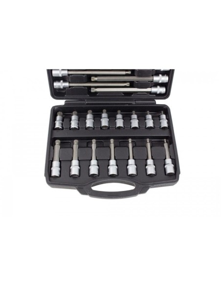 KIT LLAVES DE VASO C/ PUNTA XZN 1/2 26PZS