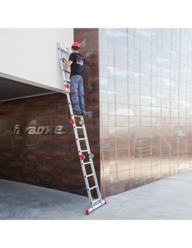 EA614 | Escalera articulada multiuso en aluminio