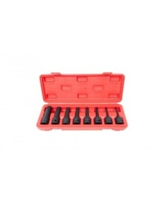 JUEGO LLAVES IMPACTO HEXAGONAL 5-19mm 08 piezas