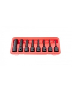 JUEGO LLAVES IMPACTO HEXAGONAL 5-19mm 08 piezas 2
