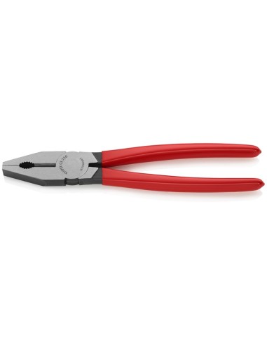 Alicate universal recubiertos de plástico negro atramentado 250 mm KNIPEX 03 01 250 EAN