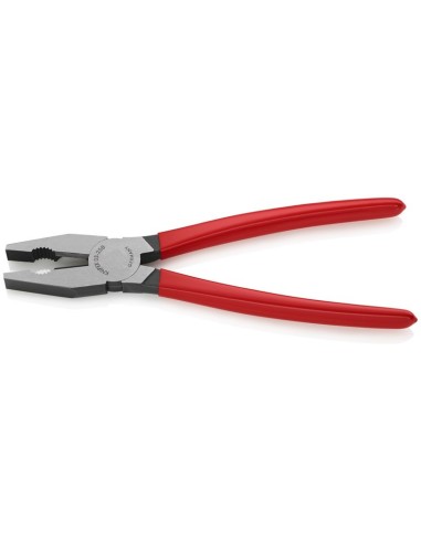 Alicate universal recubiertos de plástico negro atramentado 250 mm KNIPEX 03 01 250 EAN