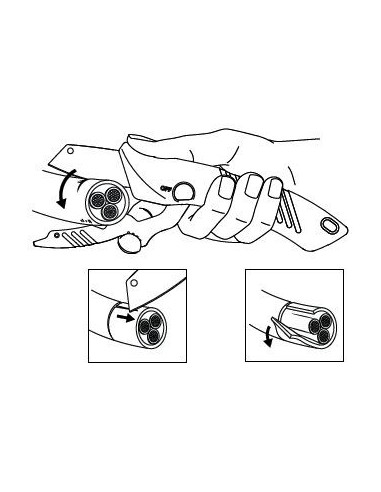 ALYCO 108230 CUCHILLO PELACABLES PARA ELECTRICISTA