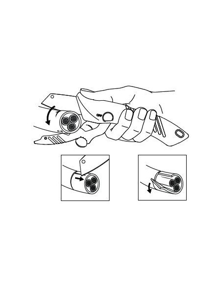 ALYCO 108230 CUCHILLO PELACABLES PARA ELECTRICISTA
