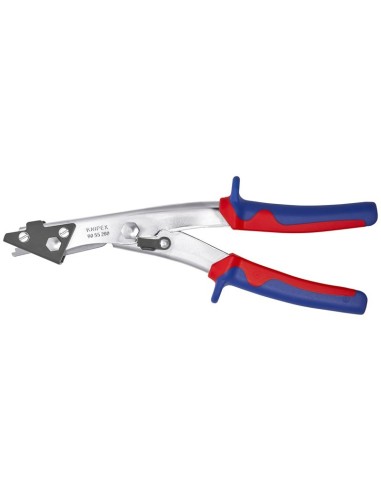 Cizalla para chapa con fundas multicomponentes Niquelado 280 mm KNIPEX 90 55 280