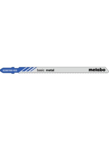 5 hojas para sierra de calar basic metal 106/2,0 mm (623697000)