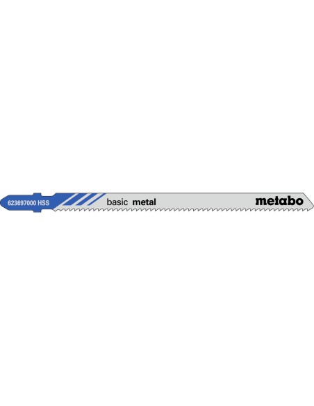 5 hojas para sierra de calar basic metal 106/2,0 mm (623697000)