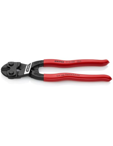 CoBolt Cortabulones compacto recubiertos de plástico negro atramentado 200 mm KNIPEX 71 31 200