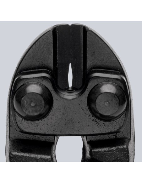 CoBolt Cortabulones compacto recubiertos de plástico negro atramentado 200 mm KNIPEX 71 31 200