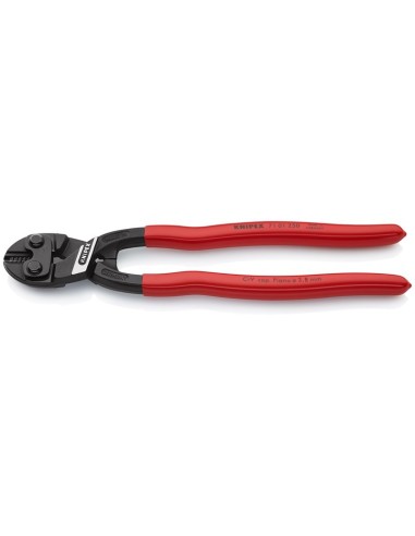 CoBolt XL Cortabulones compacto recubiertos de plástico negro atramentado 250 mm (cartulina autoservicio/blíster) KNIPEX 71 01