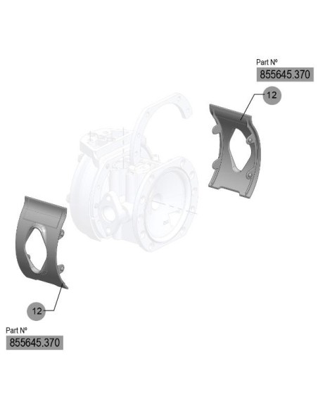 CARENA DF-30 PLASTICO C.NEGRO