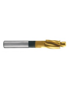 Avellanador plano DIN 373 HSS-TiN paso medio 2