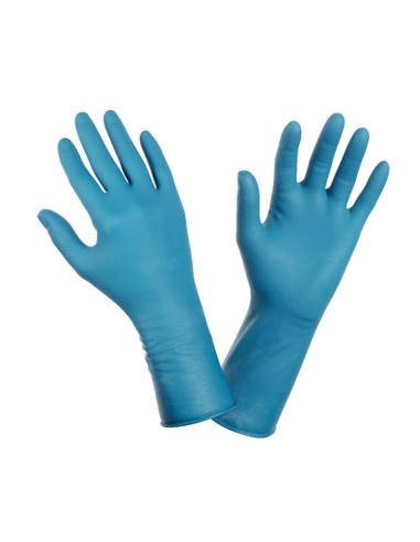 GUANTE DEXPURE 801-30 (LATEX) 07 Guante DexPure 801-30 latex pesado Sempolvar azul (caja 50gts) 7