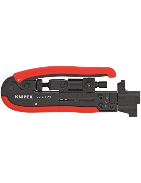 Herramienta de compresión 175 mm (cartulina autoservicio/blíster) KNIPEX 97 40 20 SB