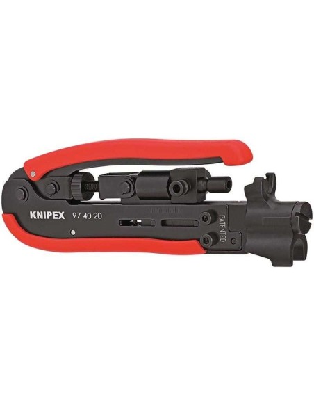 Herramienta de compresión 175 mm (cartulina autoservicio/blíster) KNIPEX 97 40 20 SB