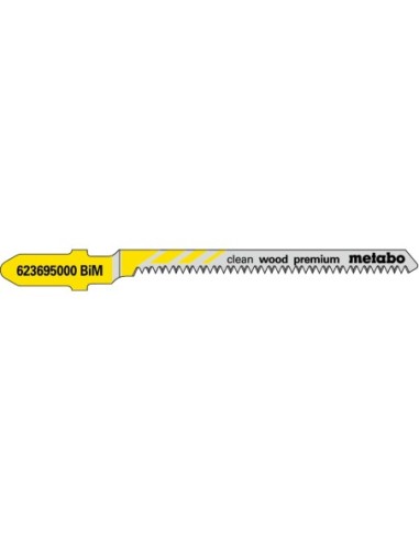 5 hojas para sierra de calar clean wood premium 57/ 1,4 mm (623695000)