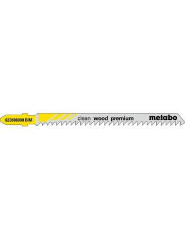 5 hojas para sierra de calar clean wood premium 91/ 3,0 mm (623696000)