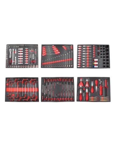 KIT MODULOS 236PZS P/ 6 CAJONES