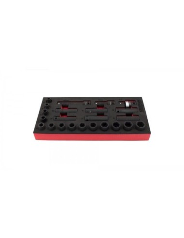 MÓDULO LLAVES VASO IMPACTO 1/2 23 pcs