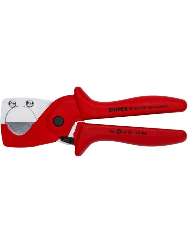 Cortatubos para tubos combinados de plástico de plástico reforzado con fibra de vidrio 185 mm KNIPEX 90 25 185