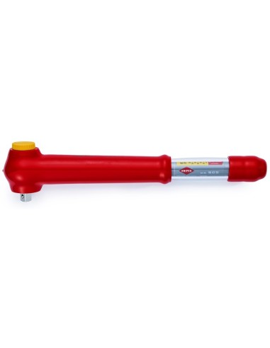 Llave dinamométrica con cuadradillo externo, reversible 385 mm (cartulina autoservicio/blíster) KNIPEX 98 43 50
