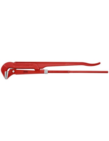 Llave para tubos 90° recubierto de pintura pulverizada, rojo 750 mm KNIPEX 83 10 040