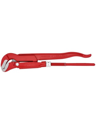 Llave para tubos en forma de S recubierto de pintura pulverizada, rojo 320 mm KNIPEX 83 30 010