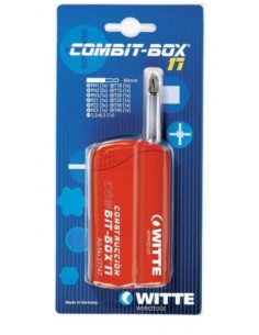 Caja de puntas de atornillar COMBIT-BOX 17 blíster 2