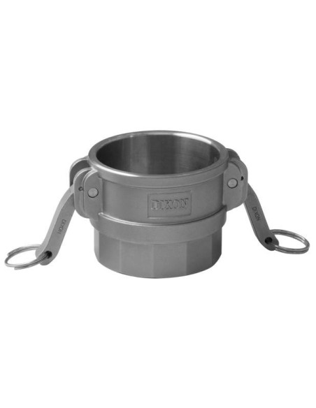 ADAPTADOR CAM-LOCK PARA FIJACIÓN DE BOMBAS A TANQUES DE GRASA, HEMBRA