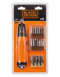 A7073-XJ - Juego de 19 piezas para atornillar con atornillador 6,0V 2