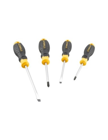 Juego de 4 destornilladores Cushion Grip: Plana y Phillips