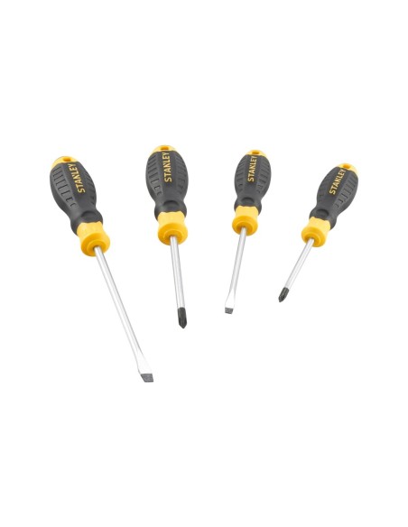Juego de 4 destornilladores Cushion Grip: Plana y Phillips