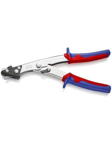 Cizalla para chapa con fundas multicomponentes Niquelado 280 mm KNIPEX 90 55 280 EAN