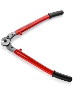 Cortacables para cable trenzado Aisladas por inmersión en plástico reforzado 600 mm KNIPEX 95 77 600 2