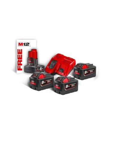 MILWAUKEE 4933459219 Pack NRG M18 M18 NRG-903
