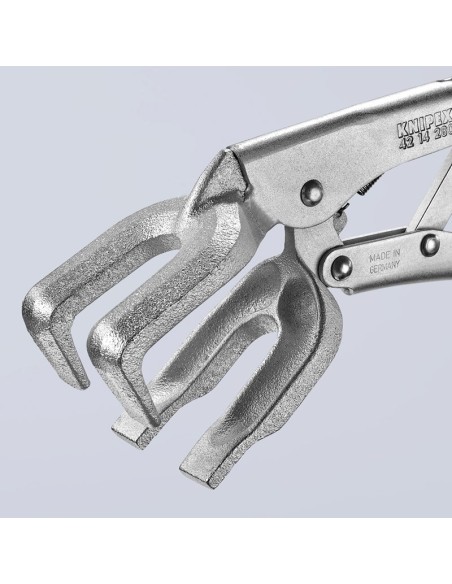 Mordaza grip para soldadura galvanizado 280 mm KNIPEX 42 14 280