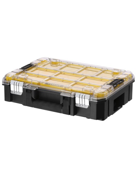 Organizador con tapa transparente PRO-STACK FatMax