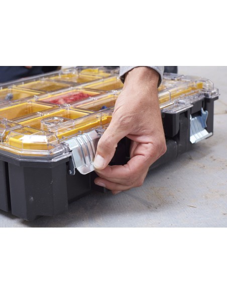 Organizador con tapa transparente PRO-STACK FatMax