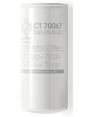 FILTRO-CARTUCHO DE RECAMBIO PARA FILTRO DIESEL 65 L/MIN SAMOA 689 090