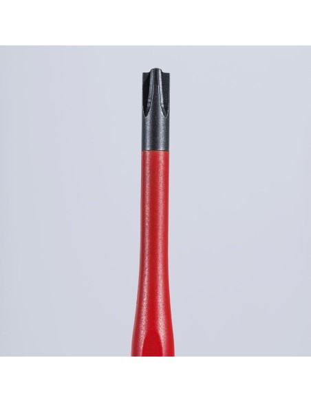 Destornillador (Slim) PlusMinus Phillips mango aislante en dos componentes, según norma VDE bruñido 187 mm KNIPEX 98 24 01 SLS
