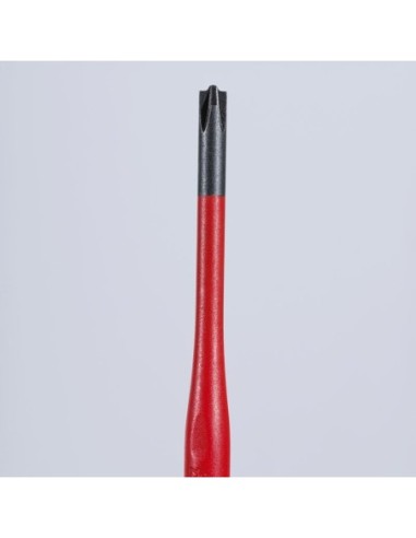 Destornillador (Slim) PlusMinus Phillips mango aislante en dos componentes, según norma VDE bruñido 187 mm KNIPEX 98 24 01 SLS