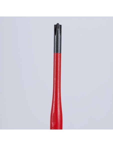 Destornillador (Slim) PlusMinus Phillips mango aislante en dos componentes, según norma VDE bruñido 187 mm KNIPEX 98 24 01 SLS