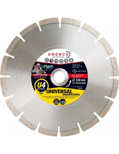 Disco de diamante Superior U4 Protect - Universal obra