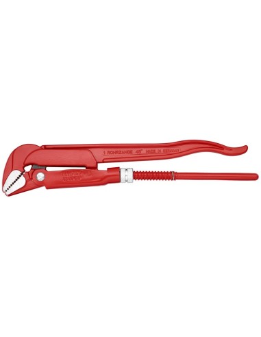 Llave para tubos a 45° recubierto de pintura pulverizada, rojo 320 mm KNIPEX 83 20 010