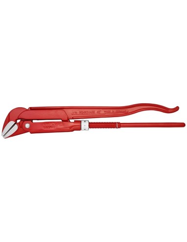 Llave para tubos a 45° recubierto de pintura pulverizada, rojo 430 mm KNIPEX 83 20 015